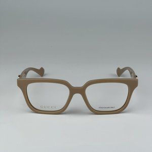 Gucci GG1536O 007 BRAND NEW Eyeglasses Nude Women Square